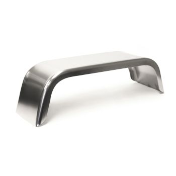 10" x 28" single fender 0.090 aluminum (14"-15" rim)
