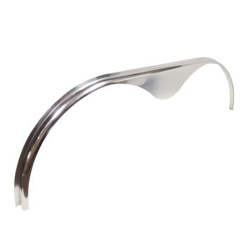 2 1/2" x 72" 0.090 tandem aluminum fender flare (16" rim)