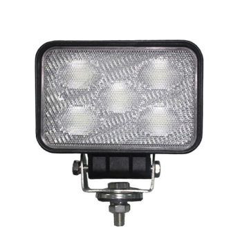 5 1/2" x 3 3/4" 5 diodes 50W clear LED work light 5 1/2" x 3 3/4" 5 diodes 50W clear LED work light