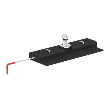 Gooseneck sous-chassis et boule rétractable double barrure Chevrolet GMC 1500 2007-2019 CURT