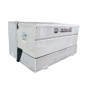 Réservoir diesel et coffre 46 3/4" x 32 3/4" x 25 3/8" 92 gallons aluminium DEEZEE