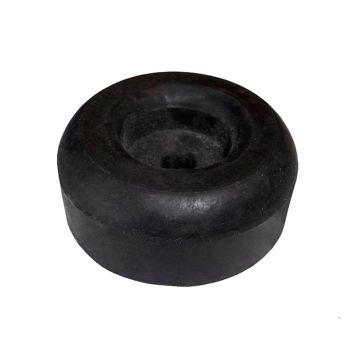 2 1/2" x 1" round rubber bumper (door stop)