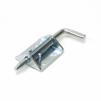 Zinc plated spring latch 3/8" pin