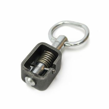 Verrou à ressort tige 5/8" acier zingué
