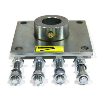 Square bracket with sleeve for 7-ton cylinder (sold individually)