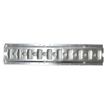 2.5mm x 10' galvanized horizontal track E+0 serie 2.5mm x 10' galvanized horizontal track E+0 serie