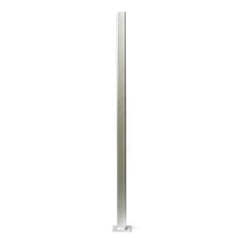 Pied stabilisateur 35" tube carré 1 1/2" base 3" x 3"