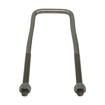 U-shaped bracket for 4 or 5 holes spare tire 7/16" stem and 3/4" nut