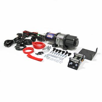 Treuil électrique 4K pour VTT télécommande avec fil (câble en acier 50') Treuil électrique 4K pour VTT télécommande avec fil (câble en acier 50')