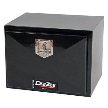 24" x 18" x 18" 12 GA black steel underbed box DEEZEE
