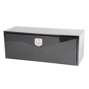 48" x 18" x 18" 12 GA black steel underbed box DEEZEE