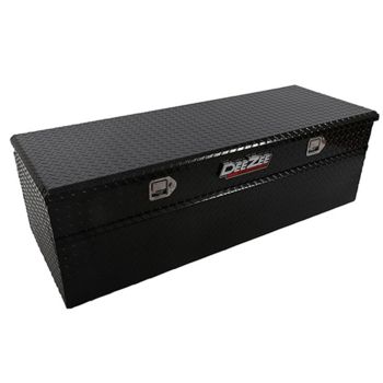 60" x 24" x 19.1" black aluminum utility chest box DEEZEE