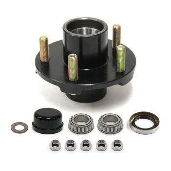 5 studs hub 1/2" studs 4.5" B.C. 2K 1" bearing 8"-12" wheel kit with 1445 cap FRAMECO 5 studs hub 1/2" studs 4.5" B.C. 2K 1" bearing 8"-12" wheel kit with 1445 cap FRAMECO