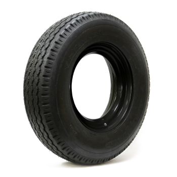 8-14.5 14 ply 6 ply side 3070 lbs Load Star tire and black rim