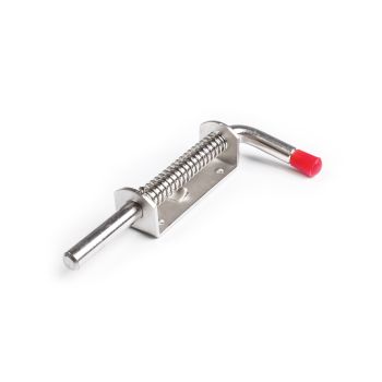 Verrou à ressort tige 5/8" acier inoxydable