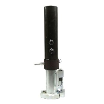 Coupleur Gooseneck ajustable 2 5/16" 30K (tube rond) zinc RAM Coupleur Gooseneck ajustable 2 5/16" 30K (tube rond) zinc RAM