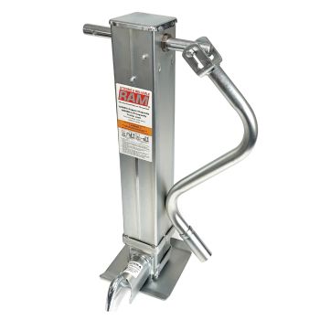 Vérin ajustable 12K 12 1/2" zinc poignée avant et base renforcie RAM