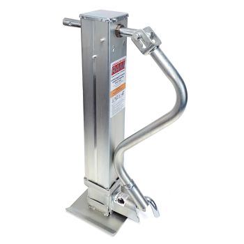 Vérin ajustable 12K 12 1/2" zinc poignée de côté et base renforcie RAM