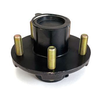 5 studs hub 1/2" studs 4,5" B.C. 2K 1" bearing greased and assembled FRAMECO 5 studs hub 1/2" studs 4,5" B.C. 2K 1" bearing greased and assembled FRAMECO