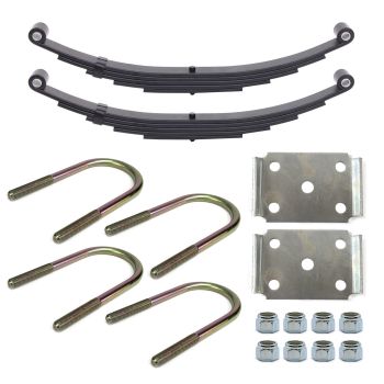 26" x 1 3/4" 5K 5L double eye spring kit for 3" tube with hardware