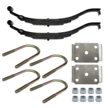 Ensemble de ressorts 7K à glissière 5L 25 1/2" x 2" pour tube 3" avec quinc.