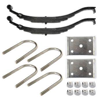 Ensemble de ressorts 7K à glissière 5L 25 1/2" x 2" pour tube 3 1/2" avec quinc.