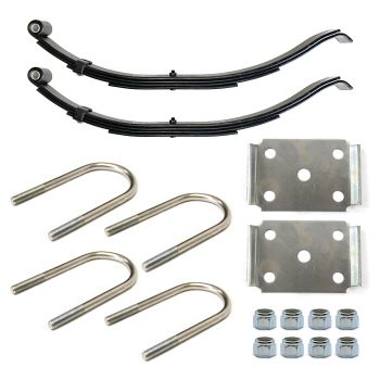 24 1/2" x 1 3/4" 2.1K 4L slipper spring kit for 3" tube with hardware
