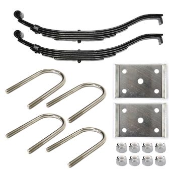 Ensemble de ressorts 7K à glissière 5L 25 1/2" x 2" pour tube 3 1/2" avec quinc.