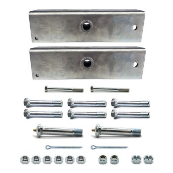 Quincaillerie double industrielle 8K écrous stover sans main d'attache