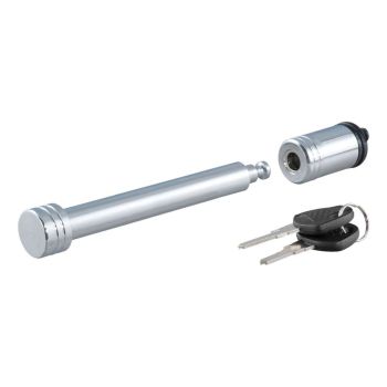 Barrure d'accouplement 5/8" chrome avec serrure pour tube 3" CURT