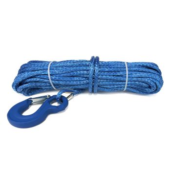 8mm x 30.5m 11.2K nylon winch cable with hook SMARTOW