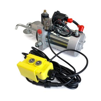 12V single-acting hydraulic pump without tank