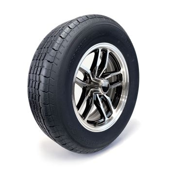 ST205/75R15 8 ply LRD 2150 lbs radial Westlake tire and 15" 5 holes black aluminum Osprey rim