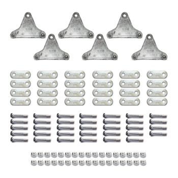 2K-3.5K quadruple industrial hardware without hanger