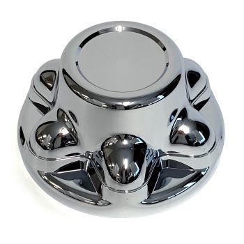 Centre de roue 6 trous à clip haut 3 3/4" chrome