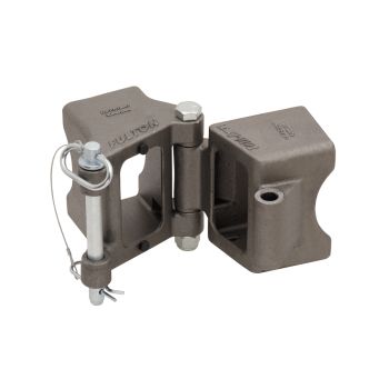 Penture de pôle 3" x 5" à souder 9K FULTON Penture de pôle 3" x 5" à souder 9K FULTON