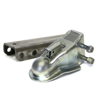 Coupleur 2 5/16" 12K et channel long 14K zinc (quincaillerie incluse)