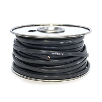 100' 14 GA 2-way flat grey jacketed wire TECHSPAN 100' 14 GA 2-way flat grey jacketed wire TECHSPAN