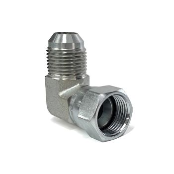 90° 1/2" x 1/2" F-JIC / M-JIC fitting
