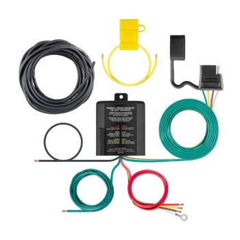 Convertisseur et connecteur plat 4 brins pour remorque CURT