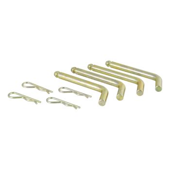 Replacement fifth wheel pins and 1/2" clips (4) CURT