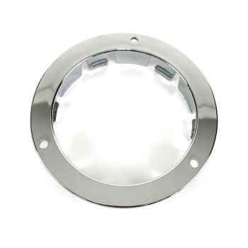 4" chrome plastic flange cover 4" chrome plastic flange cover