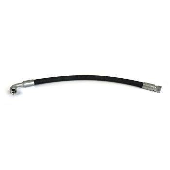 20" hydraulic hose 90° elbow 1/2" hose