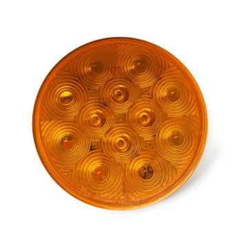 Lumière d'urgence LED 4" ambre 10 diodes (stroboscopique)