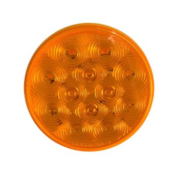 Lumière d'urgence LED 4" ambre 10 diodes (stroboscopique)