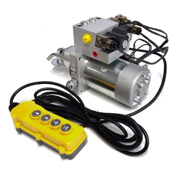 12V double-single-acting hydraulic pump without tank