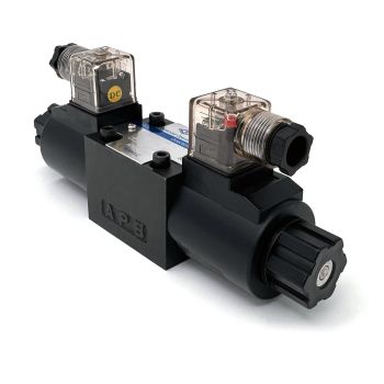 12V closed-center solenoid valve
