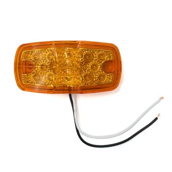 4" x 2" 12 diodes amber LED clearance light 4" x 2" 12 diodes amber LED clearance light