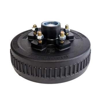 10" x 2 1/4" 5 studs drum 1/2" studs 4,5" B.C. 3,5K assembled and greased FRAMECO