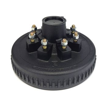 12" x 2" 8 studs drum 1/2" studs 6.5" B.C. 7K greased and assembled FRAMECO